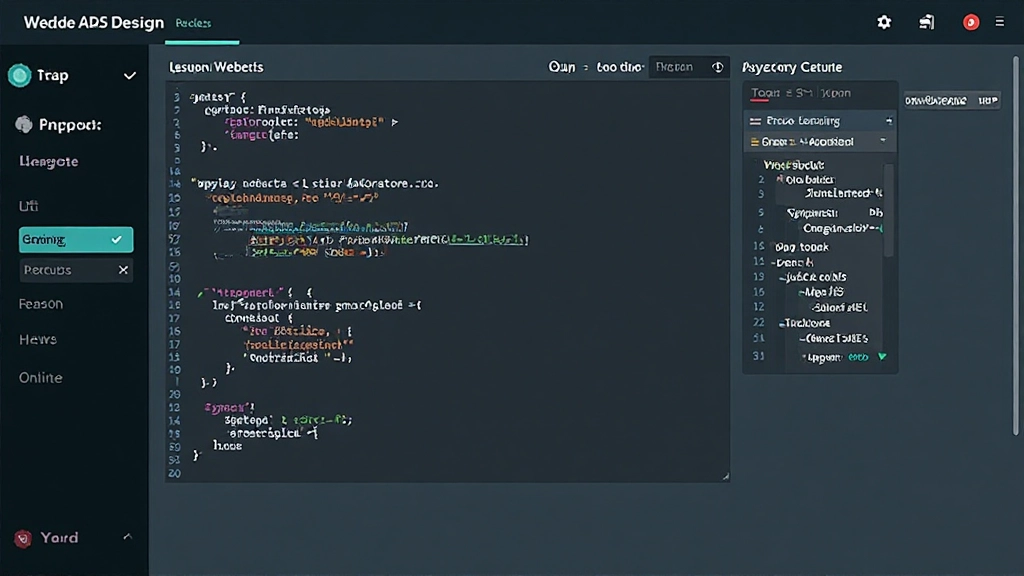 Learning platform met interactive code editor